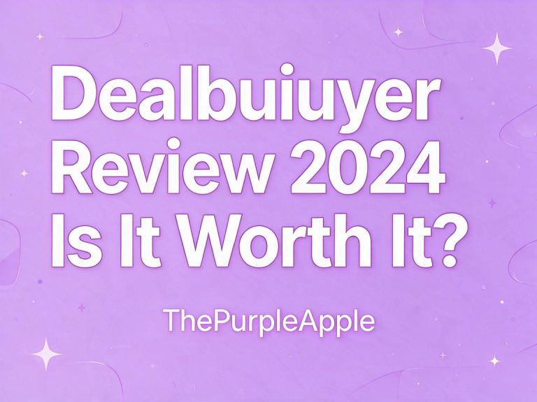 Dealbuyer Review 2026 – Is It Worth It? | ThePurpleApple
