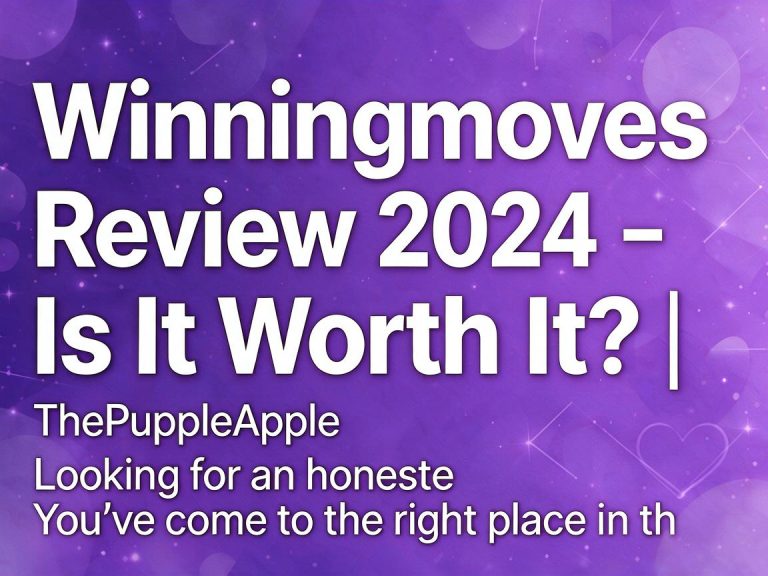 Winningmoves Review 2026 – Is It Worth It? | ThePurpleApple