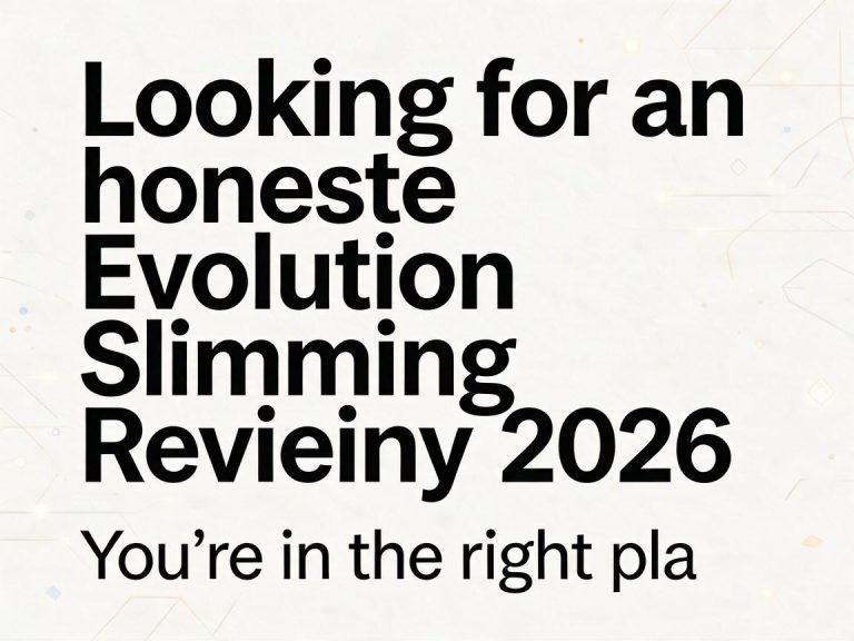 Evolution Slimming Review 2026 – Is It Worth It? | ThePurpleApple
