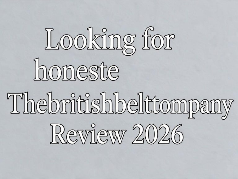 Thebritishbeltcompany Review 2026 – Is It Worth It? | ThePurpleApple