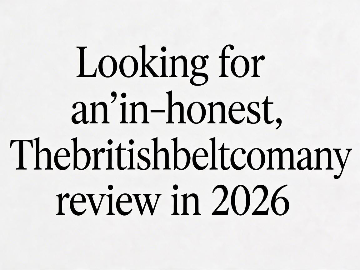 Thebritishbeltcompany Review 2026 - Is It Worth It? | ThePurpleApple
