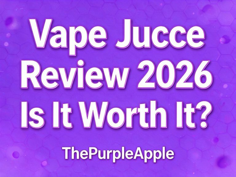 Vape Jucce Review 2026 – Is It Worth It? | ThePurpleApple