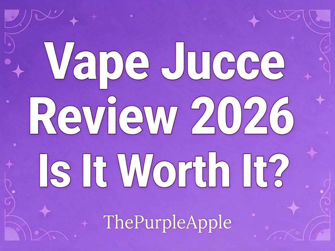 Vape Jucce Review 2026 - Is It Worth It? | ThePurpleApple